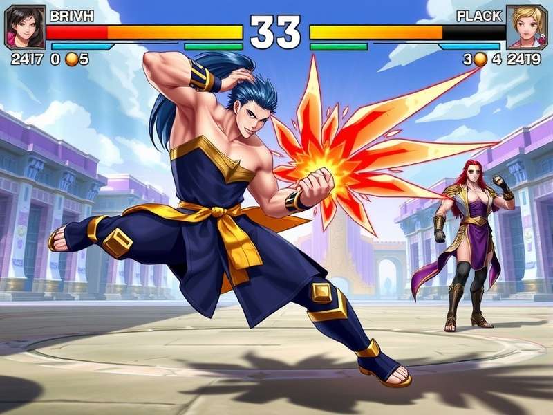 Legendary Royals Fighter Combat Scene